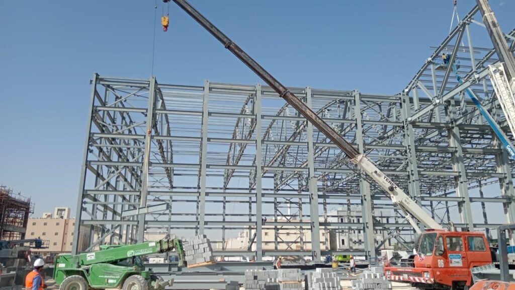 Steel Hangar Construction — KBH Construction (photo 3)